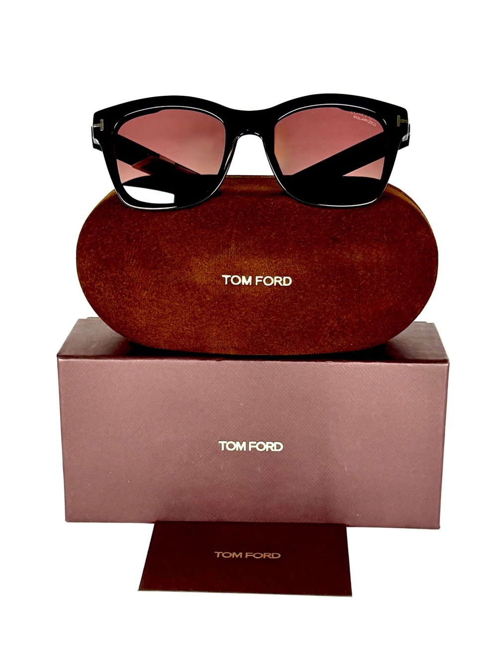 Tom Ford Lauren-02 FT0614 Women’s Polarized Sunglasses | BNIB Full Set